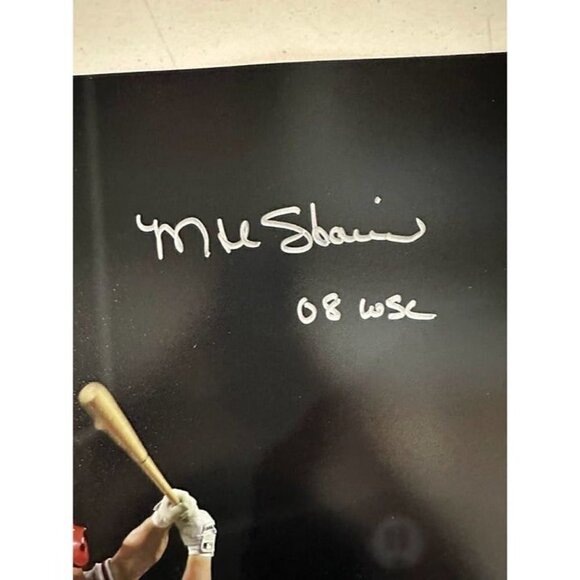 Matt Stairs signed "08 WSC" autographed Philadelphia 76ers 16x20 photo JSA - Picture 2 of 3